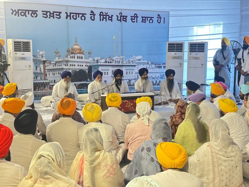 Akal Takht proceedings, Punjab MLAs Akal Takht, anti-sacrilege law Punjab, Jaagat Jot Sri Guru Granth Sahib Satkar Act, Kuldeep Singh Gargaj, Punjab Sikh MLAs, SGPC, Punjab Assembly, AAP MLAs, Congress MLAs, SAD MLAs