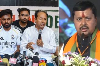 Nitin Nabin, CJP protest, Cockroach Janta Party, NEET UG paper leak, Dharmendra Pradhan resignation, BJP attack on CJP, Jantar Mantar protest, tukde tukde gang, Telangana BJP