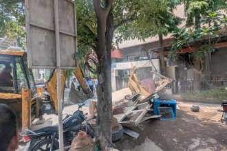 Gurugram DLF properties violations, DLF sealing drive, Gurugram building violations, DLF Phase 3 violations, Town and Country Planning Department, illegal construction Gurugram, stilt parking violations, DLF colonies sealing
