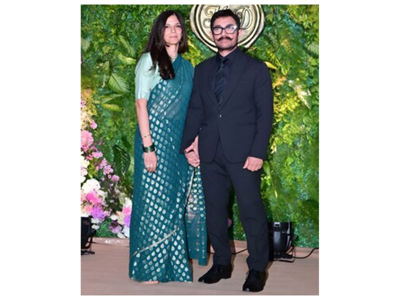 Aamir Khan, Gauri Spratt, Aamir Khan Wedding, Mumbai News, Bollywood News, Reena Dutta, Kiran Rao, Azad Khan, Junaid Khan, Ira Khan, Ashutosh Gowariker, Vir Das, Irfan Pathan, Mukesh Ambani, Raj Thackeray, Prasoon Joshi, Celebrity Wedding