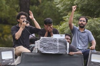 Cockroach Janta Party, CJP, NEET UG 2026, Student Protest, Saurav Das, Assam News, West Bengal News, Bihar News, JP Nadda, Jitendra Singh, NEET Paper Leak, Protesters Detained, FIR Withdrawal, Student Agitation, New Delhi News
