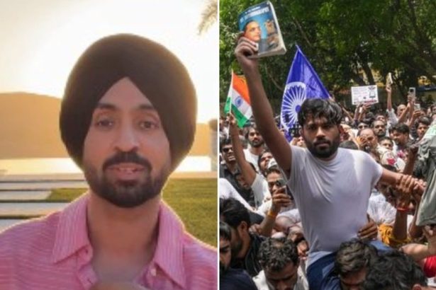 Diljit Dosanjh, Cockroach Janata Party, CJP Protest, Jantar Mantar, Instagram Live, Dharmendra Pradhan, Exam Paper Leak, Sonam Wangchuk, Student Protest, Delhi News, Bollywood News, Punjabi Singer, Aura Tour 2026, Main Vaapas Aaunga, Political Protest