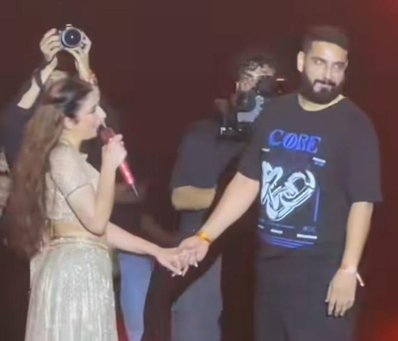 Jasmine Sandlas, Shekhar Chaudhary, Jasmine Sandlas Engagement, Dream Girl India Tour, Delhi Concert, Yashobhoomi Convention Centre, Punjabi Singer, Dhurandhar, Laavan, Illegal Weapon, Sip Sip, Punjabi Music, Bollywood Playback Singer, Entertainment News, Chandigarh News