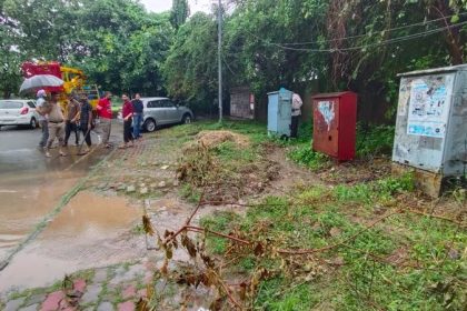 Panjab University, Chandigarh News, Electrocution, Heavy Rain, Jyoti, Rewari, Girls Hostel 10, South Campus, Sector 25 Chandigarh, Biotechnology Department, Waterlogging, Government Multi-Speciality Hospital, Campus Safety, Haryana Student, PU Chandigarh