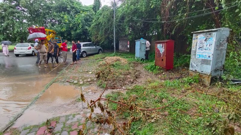 Panjab University, Chandigarh News, Electrocution, Heavy Rain, Jyoti, Rewari, Girls Hostel 10, South Campus, Sector 25 Chandigarh, Biotechnology Department, Waterlogging, Government Multi-Speciality Hospital, Campus Safety, Haryana Student, PU Chandigarh
