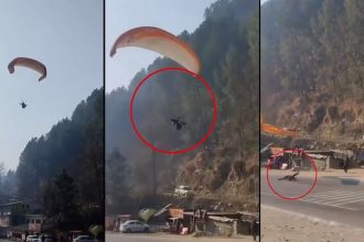 Kullu News, Himachal Pradesh News, Paragliding Accident, Kullu Paragliding Crash, Raisan Kullu, Adventure Sports, Kullu Manali, Viral Video, National Highway Accident, Monsoon Safety, Paragliding Safety, Himachal Tourism, Emergency Landing, Police Investigation
